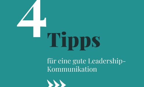 4 Tipps für eine gute Leadership-Kommunikation
